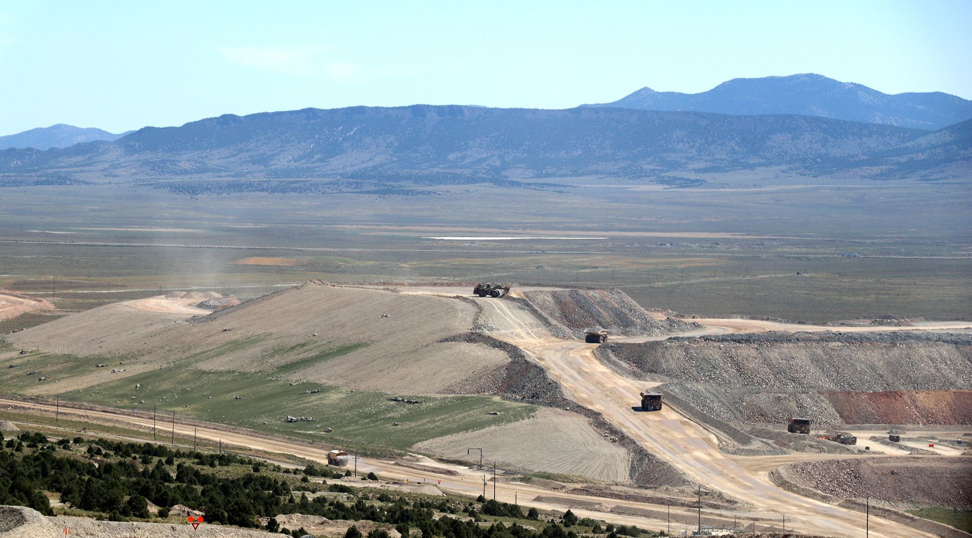 Long Canyon - Waste dump reclamation